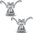 thumbnail image 1 of JANKOW 2PCS Fred Tea Frog Infuser, Frog Tea Maker, Soaking Machine, Stainless Steel Mesh Tea Filter, Animal Shaped Small Tea Filter Set, for Mugs, Teapots, Water Cups (Frog Shaped), 1 of 5
