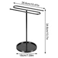 thumbnail image 3 of Standing Hand Towel Holder, S-Shape Free Standing Towel Bar Holds 2 Towels, Stainless Steel Hand Towel Holder Rack for Kitchen Countertop, 3 of 6