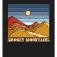 thumbnail image 2 of Adventure Society Smokey Mountains Black Adult Crew Neck Long Sleeve Tee-XS, 2 of 3