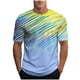 thumbnail image 2 of Tops para hombre, blusas y camisas de cuello redondo y manga corta para hombre, camisetas deportivas informales a la moda con estampado para hombre, blusas de cuello redondo y manga corta, blusas para, 2 of 5