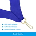 thumbnail image 3 of Uxcell Award Neck Ribbons with Snap Clips, Polyester Striped Medal Lanyards Ribbon, Blue 20Pcs, 3 of 6