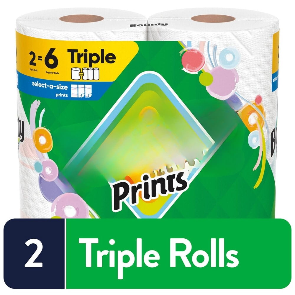 Select-A-Size Paper Towels, 2 Triple Rolls