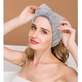 thumbnail image 2 of GIXUSIL 3Pack Bow Hair Bands Spa Headband for Washing Face Makeup Headband for Women (White,Black,Gray), 2 of 6