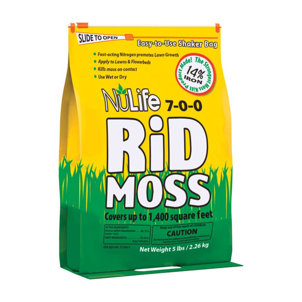 NuLife Rid Moss Shaker Bag, 5 Lb.