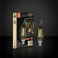 thumbnail image 2 of Xtricity - Old Fashioned LED Bulb, 3.5W, Candelabra Base, 2200K Soft White, 2 of 2