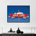 thumbnail image 1 of Vince Kolb Auto Sales Sign, Jefferson City, Missouri - 1988 | John Margolies | Premium Fine Art Print | 20th Century American | Photography | Architecture, 1 of 7