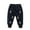 Navy Blue, variant on Godderr Kids Baby Girls Fleece Warm Pants Newborn Active Pants Thick 6M-4Y Autumn Winter Sweatpants Leisure Elastic Waist Toddler Autumn Winter Jogger Pants