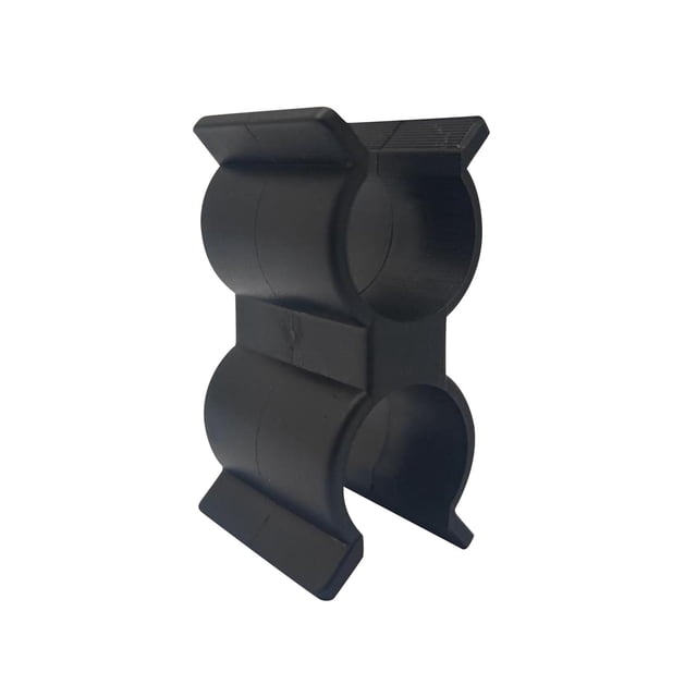 GROWTH TANK Double Pipe Clamp Clips Chain Link Fence Panel Clamps Pipe Joining Connector for