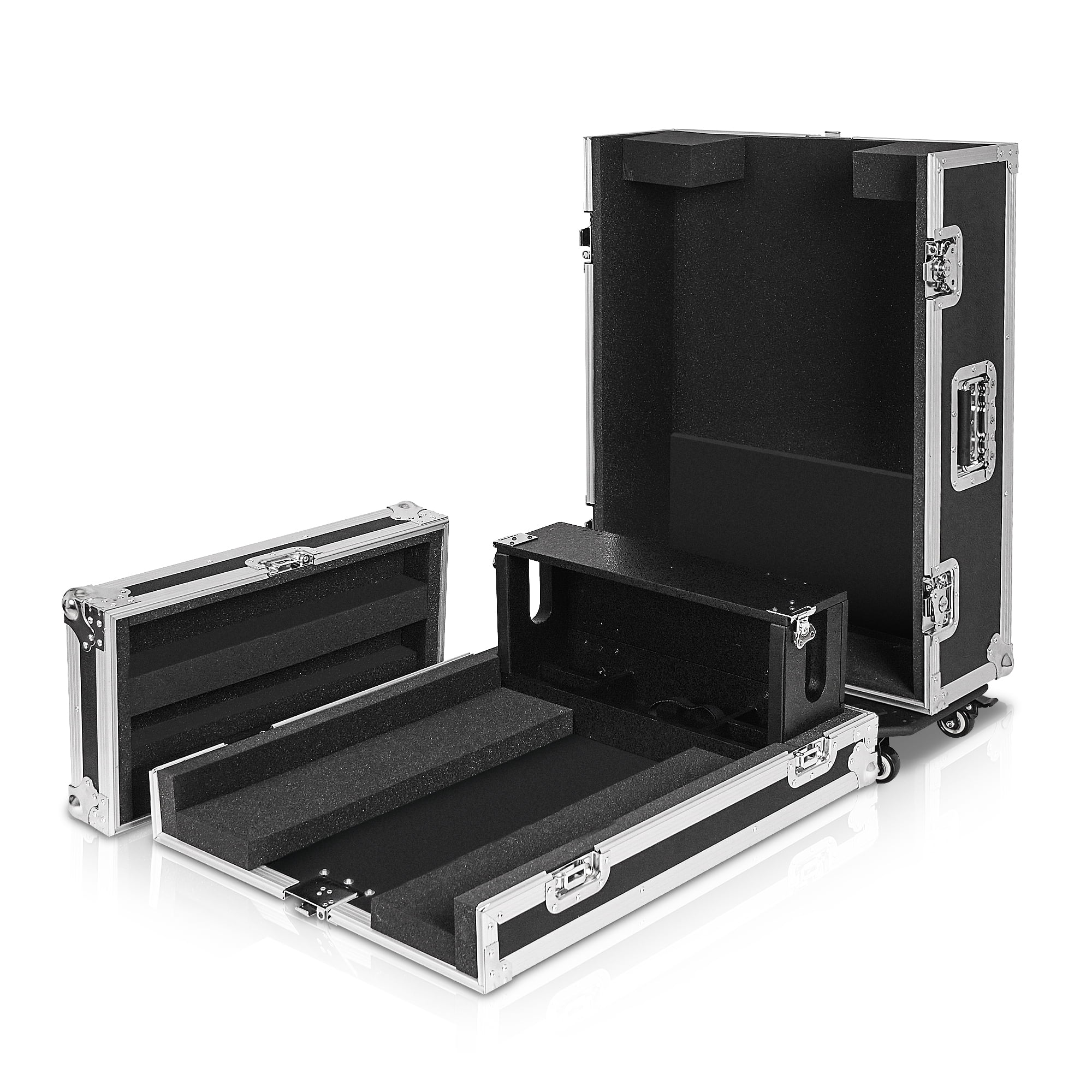 Sound Town ATA Plywood Mixer Case with Interior Foam Protection, Dog House and Caster wheels for Midas M32R Mixer Console (STRC-M32RDH)