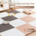 thumbnail image 3 of 4PCS Baby Puzzle Floor Kids Carpet Interlocking Baby Play Mat EVA Foam Baby Blanket Educational Toys Play Mat Activities Mat, 3 of 10