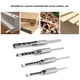 thumbnail image 3 of Ouitble taladro de Chisel Juego de 4 Brocas de Taladro de Sierra Cuadrada para Cincel de Mortajar, Herramienta de CarpinteríaTaladro de Sierra para MaderaTaladro de Chisel, 3 of 11