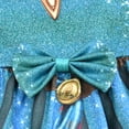 thumbnail image 4 of Girls Sleeveless Princess Dress Female Halloween Cartoon Bowknot Costume, Little Girls 2-8T, 4 of 5