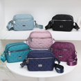 thumbnail image 5 of Bolso de mujer, bolso bandolera, bolso de hombro, bolso cuadrado bordado, bolso deportivo informal, sencillo, moderno y ligero, 5 of 5