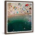 thumbnail image 2 of Marmont Hill Packed Beach by Karolis Janulis Framed Wall Art, 2 of 6