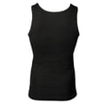 thumbnail image 3 of TOM TAILOR camiseta de hombre, paquete de 2 - camiseta interior, Garron S, lisa Negro L (Large), 3 of 3