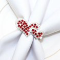 thumbnail image 4 of Serviette Buckle 6Pcs Multi-purpose Reusable Unique Wedding Banquet Party Heart Serviette Buckle, 4 of 5