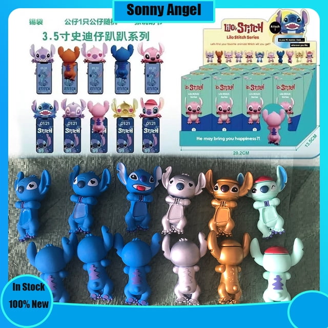 Caja ciega de Stitch Sonny Angel, caja sorpresa misteriosa de Ángel para fiesta, edición KO, figuras de Anime, modelo de muñeca, regalo de Navidad