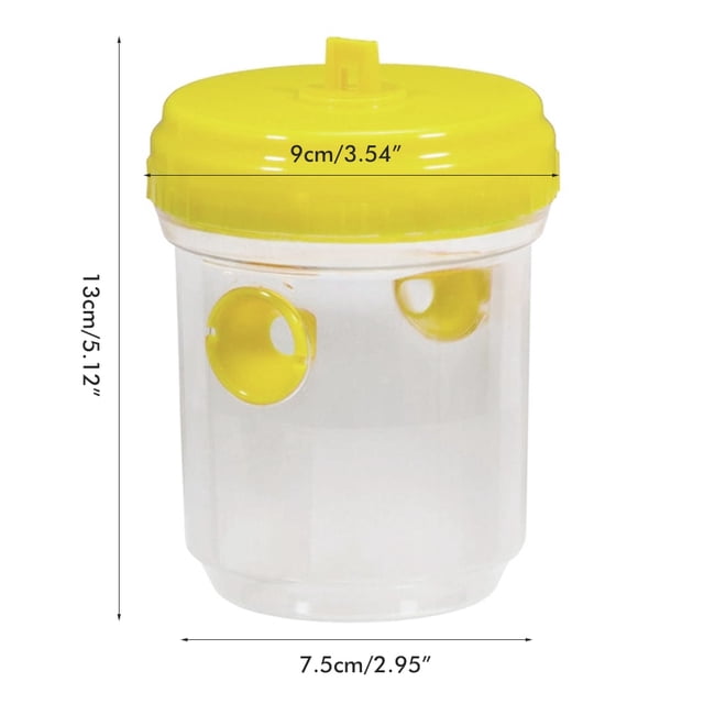 Cather para avispas colgantes, trampa para avispas Trampa para abejas para avispas colgantes Trampa para avispas Rendimiento finamente ajustado Jadeshay A
