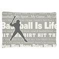 thumbnail image 1 of Carolines Treasures SB3078PILLOWCASE Baseball Is Life Moisture Wicking Fabric Standard Pillowcase, 1 of 2