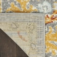 thumbnail image 5 of Nourison Passion Center medallion Grey Multicolor 1'10" x 6' Area Rug (2x6), 5 of 7