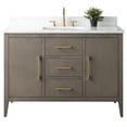 thumbnail image 5 of Vanity Art 48” Single Sink Bathroom Vanity Cabinet with Ceramic Countertop, 5 of 9