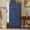 Blue, variant on PHOYAL Farmhouse 31.49" Armoire Wardrobe with Floral Embossing, Freestanding Closet Cabinet with 2 Drawers and Hanging Rail for Bedroom, Walnut