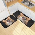 thumbnail image 7 of GZHJMY Kitchen Rug Set of 2, Cute Dogs Cushioned Anti-Fatigue Kitchen Mat Non Slip Washable Floor Mat Comfort Standing Mats for Office, Home, Laundry Room Carpet Runner, 7 of 7