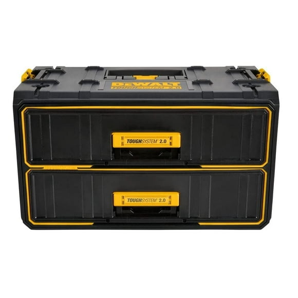 Caja de herramientas DEWALT ToughSystem 2.0 DWST08320 con dos cajones y 21,8 pulgadas