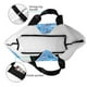 thumbnail image 4 of Balery Blue Fish Bolsa Tote Estilo Estético con Cremalleras, Bolsa de Hombro, Bolsa de Compras Grande y Plegable, 4 of 8