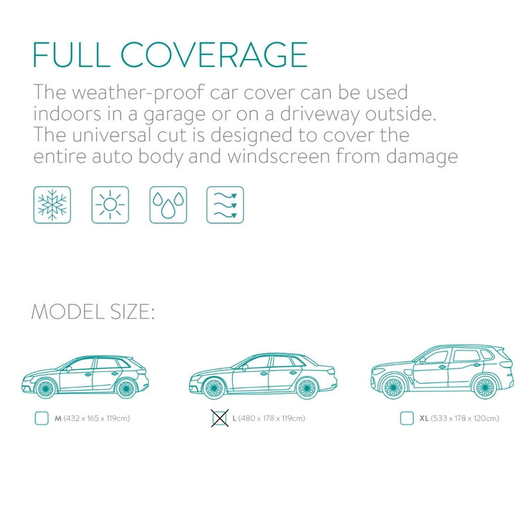 Car Cover Winter For Itroën C3 Hail Protection Tarpaulin Car, Thick Hail-Proof Car Cover Outdoor