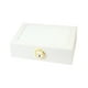 thumbnail image 2 of Organizador de joyas de viaje, mini joyero para anillos, pulseras y pendientes. Blanco, 2 of 7