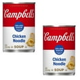 thumbnail image 2 of (2 Pack) Campbell's Condensed 25% Less Sodium Chicken Noodle Soup, 10.75 oz Can, 2 of 6