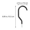 thumbnail image 2 of WHAMVOX 10 Sets Heavy Duty Screw In Hooks Bicycles Storage Hanger PVC Home, 2 of 8