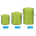 thumbnail image 3 of Uxcell Compression Stuff Sack, S/M/L Size 3 Pack Waterproof Sleeping Sack, Yellow Green, 3 of 6