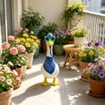 thumbnail image 4 of AZXY Porch Goose Outfit, Fits 23 Inch Porch Goose Statue, Summer Cowboy‑Style Goose Clothes for Cement Goose, Goose Clothing, Bandana Hat Sunglasses Outdoor Decor for Yard Patio Porch Garden, 4 of 8