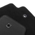 thumbnail image 6 of Ikon Motorsports Nylon Car Floor Mats Compatible with 2016-2023 Nissan Maxima, OE Fitment Style Black Driver Passenger Car Carpets, Front Rear 4PCS Full Set, 6 of 9