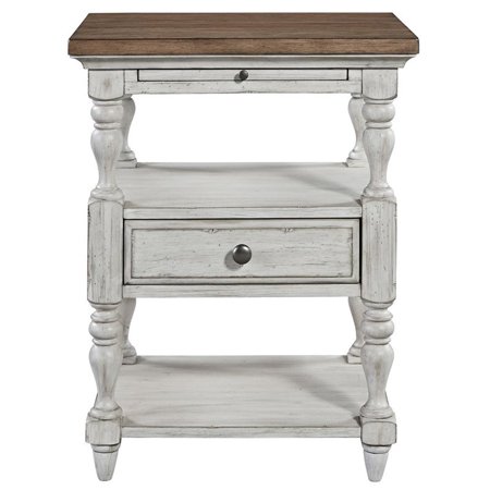 Beaumont Lane 1 Drawer Night Stand In White Oak Walmart Canada