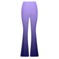thumbnail image 4 of High Waist Bootcut Yoga Pants For Women Gradient Color Flare Leggings Stretch Pull On Workout Flowy Wide Leg Pants, 4 of 4