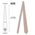 thumbnail image 3 of Xecao German Shepherd Dog Print Tie For Men Necktie Woven Jacquard Neck Ties,Classic Men's Tie, 3 of 7
