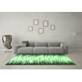 thumbnail image 3 of Ahgly Company Indoor Rectangle Abstract Emerald Green Modern Area Rugs, 7' x 10', 3 of 4
