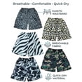 thumbnail image 5 of NAUDHENM Boys' Athletic Shorts, 5 Pack, 5 of 7