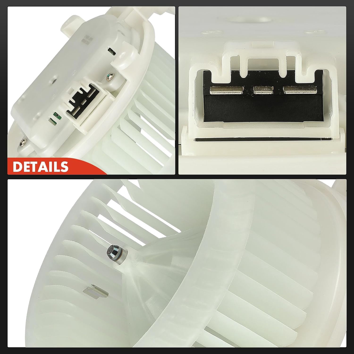 A-Premium HVAC Blower Motor Compatible with Lexus GS300 GS350 GS430 GS450h GS460 IS F IS250 IS350 with brushless motor Front Fits select: 2008-2009 LEXUS IS-F