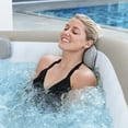 thumbnail image 4 of Bestway SaluSpa AirJet Inflatable Square Hot Tub with 2 Spa Seats & Pillow, 4 of 12