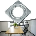 thumbnail image 4 of chengsi 1pc Heavy Duty Bearing Swivel Plate 360 Degree Lazy Susan Square Rotating Turntable Base Plate For Desk Table Office Bar Chairs, 4 of 9