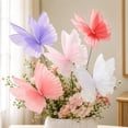thumbnail image 6 of Giant Butterfly Decorations 3PCS, 20" Big Butterfly Decorations Party Giant, Large Butterflies Decor for Valentine’s Day, Wedding, Birthday, Banquet Decor (Purple), 6 of 10