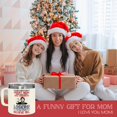 thumbnail image 3 of Taza de café UMACVN 400 ml para mamá, hija e hijo, Navidad, 3 of 7
