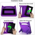 thumbnail image 5 of Epicgadget Case for Amazon Fire HD 8 / Fire HD 8 Plus (10th Generation, 2020 Released) - Lightweight Shockproof Handle with Stand EVA Kids Cover Case + 1 Screen Protector and 1 Stylus (Purple), 5 of 5