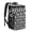 Black-59, variant on Gothic Skeleton and Snake Print Backpack Cooler – Leakproof Insulated Lunch Bag with Winged Skull and Moon Elements for Travel & Picnic