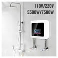 thumbnail image 2 of Electric Water Heater Constant Temperature With Widescreen Instant Tankless Water Heater Quick Shower ,Compact Design, 2 of 6