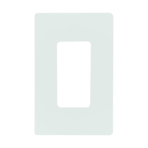 PASS & SEYMOUR Radiant 1-Gang Plastic Wall Plate, White RWP26WCC10
